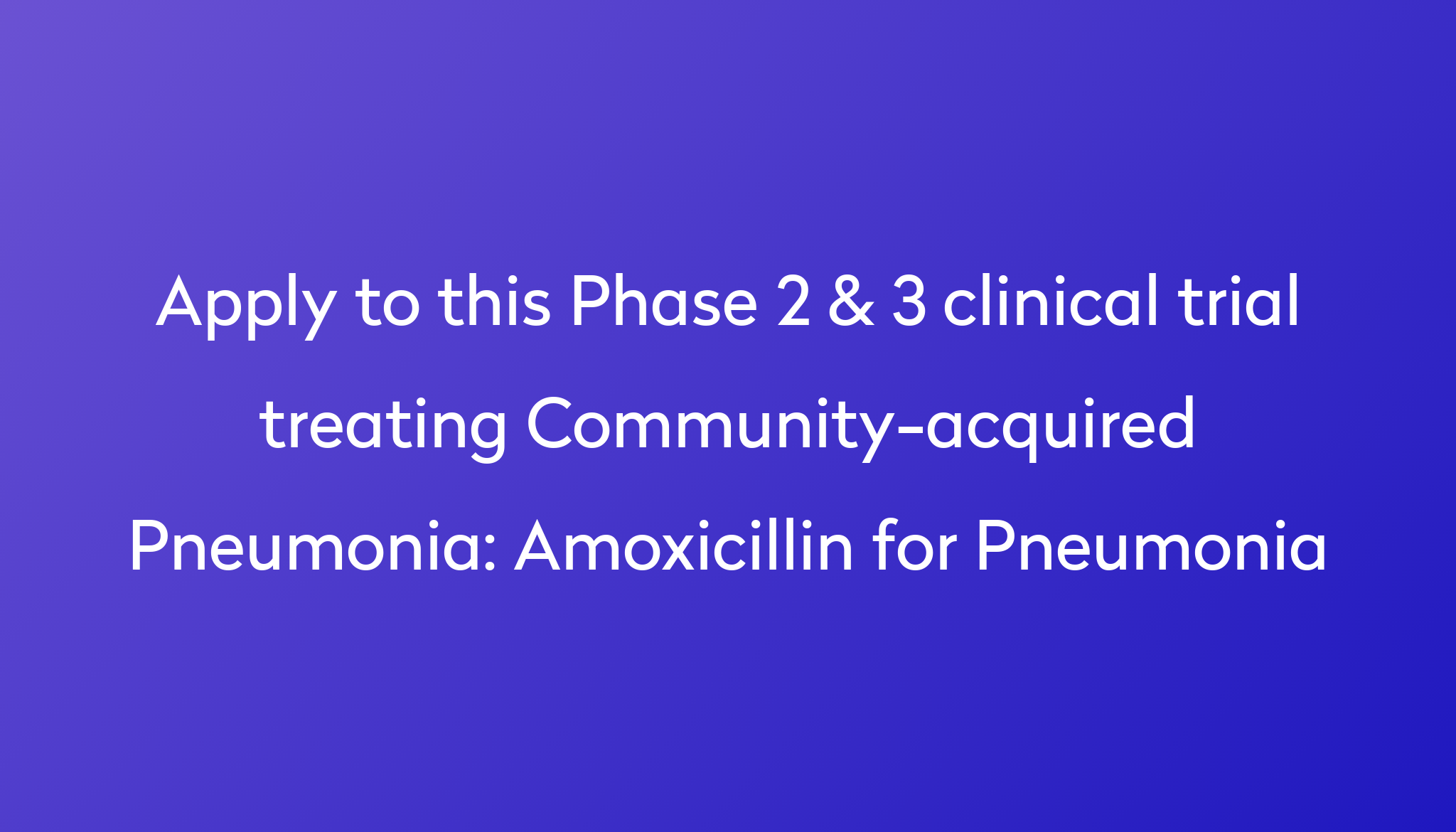 amoxicillin for pneumonia        
        <figure class=